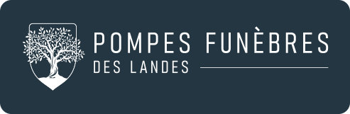 Logo SARL Pompes Funebres des Landes - Transport de corps avant et après mise en Biere l’organisation complète d’obsèques venté d’articles et objets funéraires à Tartas et Hinx.